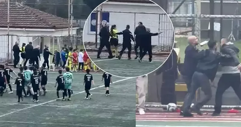 Kocaeli de kadın hakeme saldırı girişimi kamera yansıdı Fanatik Spor Haberleri Video