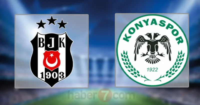 Beşiktaş Konyaspor maçı canlı ve şifresiz: İşte kanalı ve saati