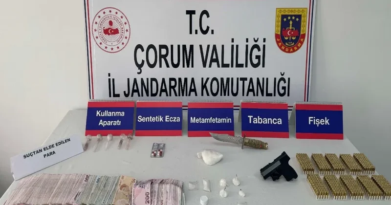 Çorum da suç örgütüne yönelik operasyon: 6 tutuklama