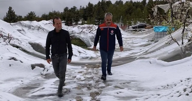 Toroslar da yağışın ardından hasar tespit çalışmaları başladı Mersin Haberleri