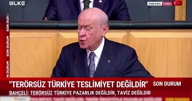 Sözleri ayakta alkışlandı! Bahçeli den tarihi mesaj: Her bakanlık bir cephe