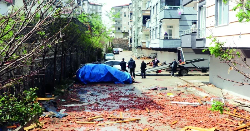 Süper hücre Gaziantep’i yıktı geçti Yerel Gündem Haberleri