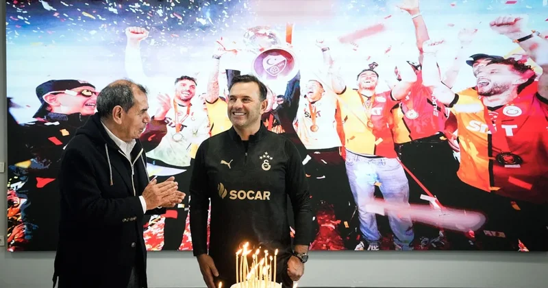 Dursun Özbek ten Galatasaray a şampiyonluk çileği! Sözcü Gazetesi