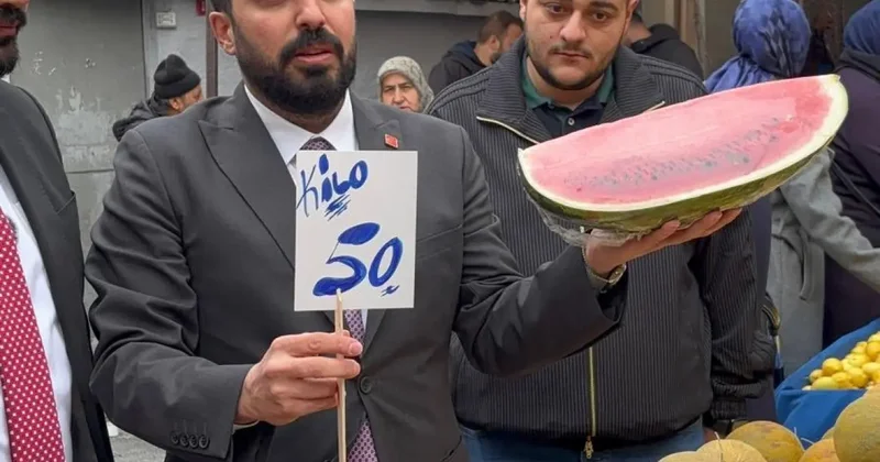 Karpuz dilimiyle poz veren CHP’li Işık’a, AK Parti’den sert cevap!
