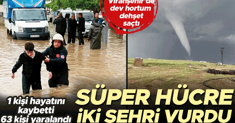 Süper hücre vurup geçti