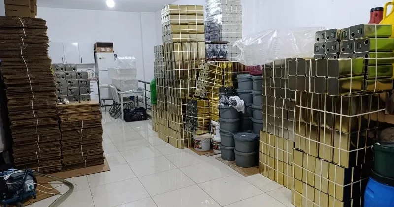 Sahte zeytinyağı ticaretine baskın: Depo sahibine 1 milyon 834 bin 650 lira ceza Aydın Haberleri