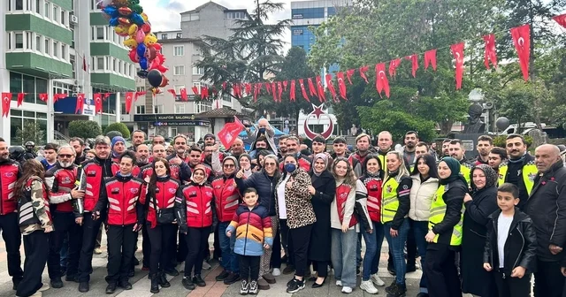 Lösemiyi yenen Alparslan için gökyüzüne balon bıraktılar Bursa Haberleri
