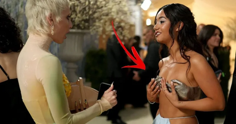 Türk Modacı Heykelimsi üstsüz elbisesi ile Met Gala’ya damga vurdu