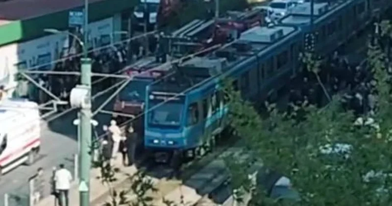 Gaziosmanpaşa da motosikletliye tramvay çarptı Son dakika haberleri