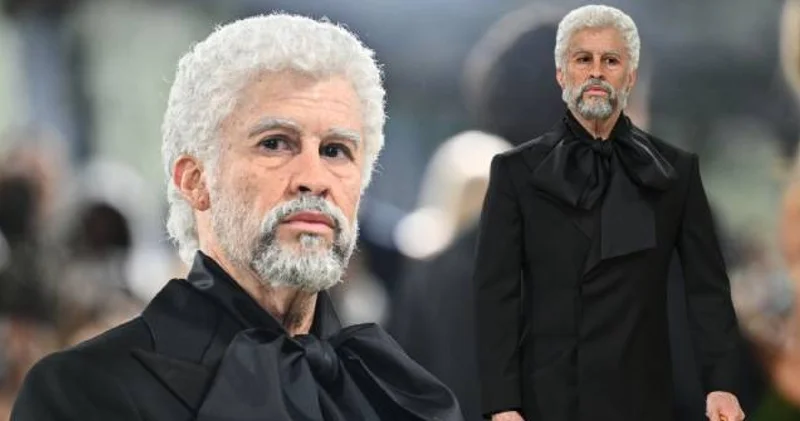 Bad Bunny Met Gala da tamamen tanınmaz halde: yaşlı bir adama dönüştü