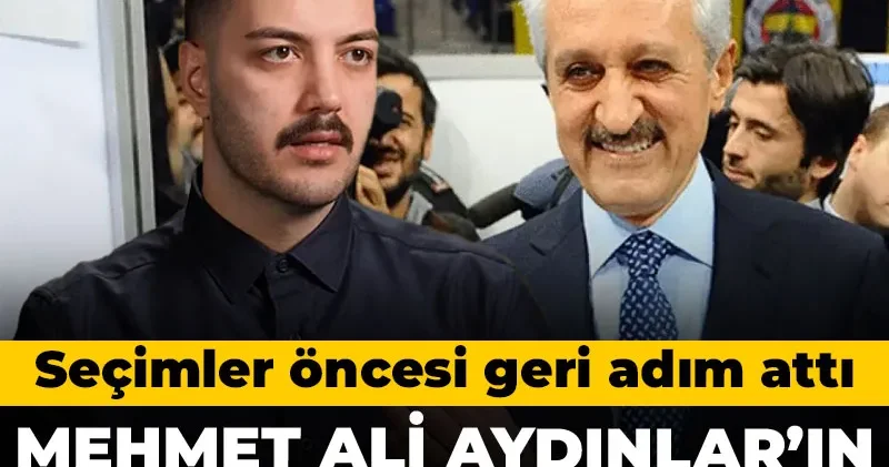 Mehmet Ali Aydınlar ın aday olmaktan neden vazgeçtiğini açıkladı