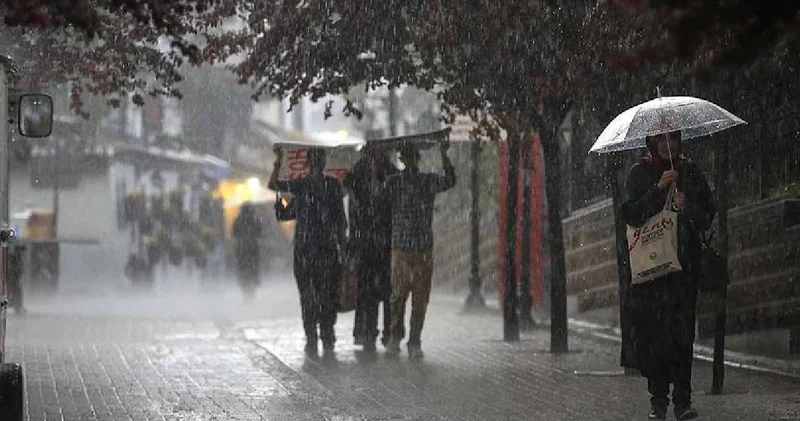 7 ili alarma geçiren açıklama geldi: Bakanlık kuvvetli yağış için uyardı