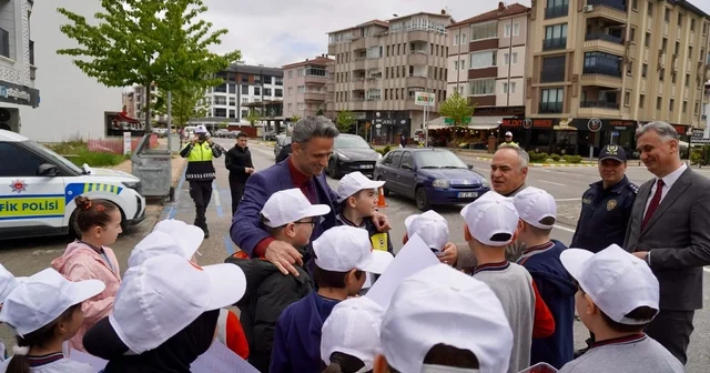 Çaycuma da öğrencilere trafik bilinci aşılandı Zonguldak Haberleri