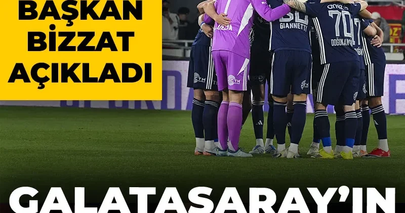 Galatasaray ın şampiyonluk maçına prim kararı: Rakip başkan bizzat açıkladı