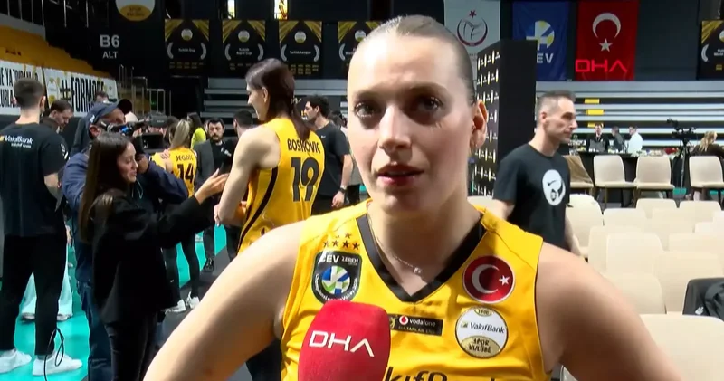 Cansu Özbay: Bu kupayı 7’nci kez evimize getirmek bizim için çok anlamlı