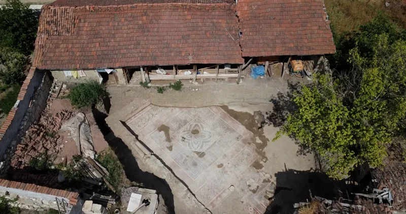 Zeugma daki Çingene Kızı na benziyor! Evin bahçesindeki kaçak kazıda bulundu