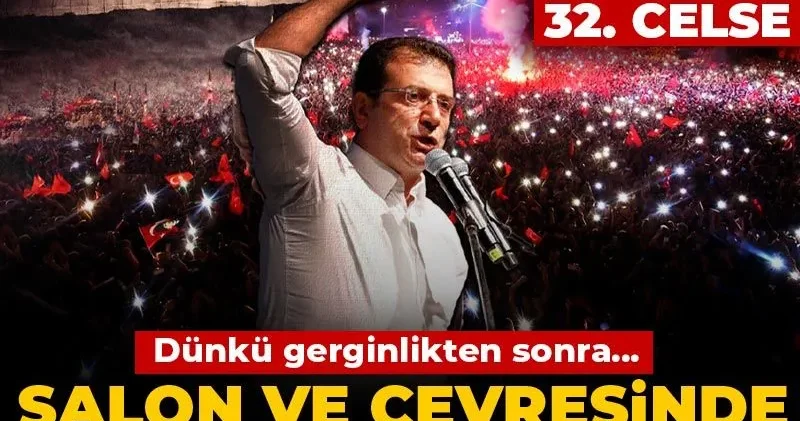 İBB davasında 32. celse: Salon ve çevresinde jandarma yoğunluğu