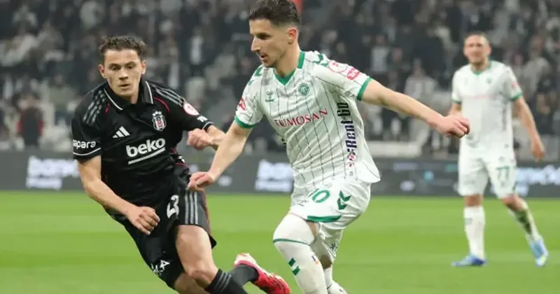 Beşiktaş a 90+8 darbesi! Konyaspor kupada finalde