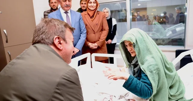 Vali Aydoğdu dan Aksun ailesine geçmiş olsun ziyareti Erzincan Haberleri