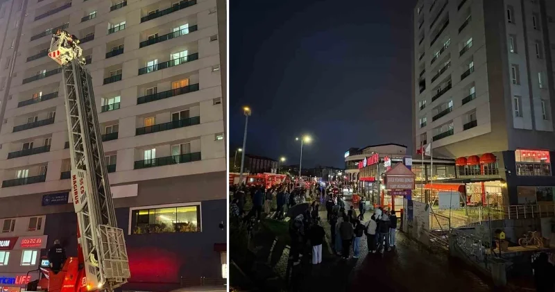 Kayseri de kız yurdunda korkutan yangın: Sokağa dökülen öğrencilere esnaf kucak açtı Kayseri Haberleri