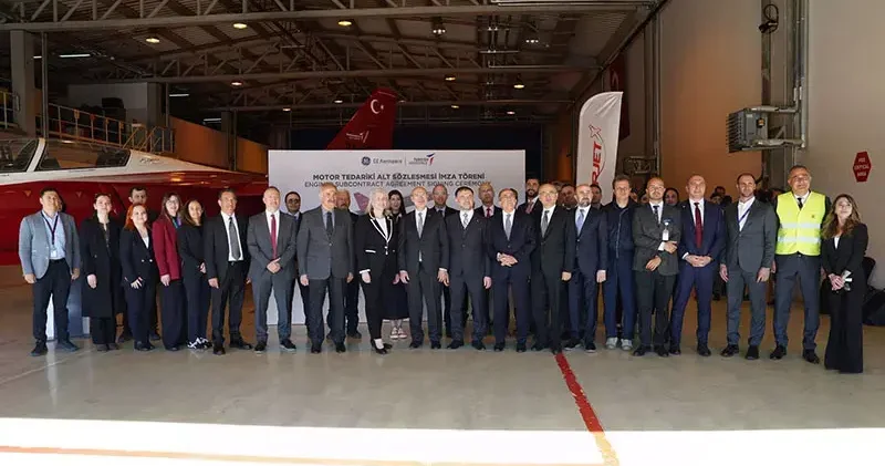 TUSAŞ ve GE Aerospace den motor tedariki sözleşmesi