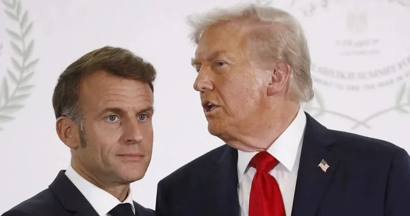 Macron dan Trump ın ekonomik tehditlerine yanıt: Her şey masada