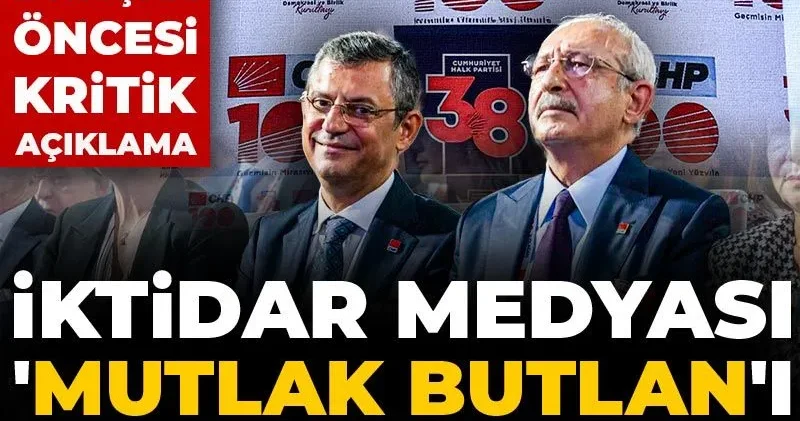 İktidar medyası mutlak butlan ı neden ısıtıyor? Yarınki duruşma öncesi kritik açıklama