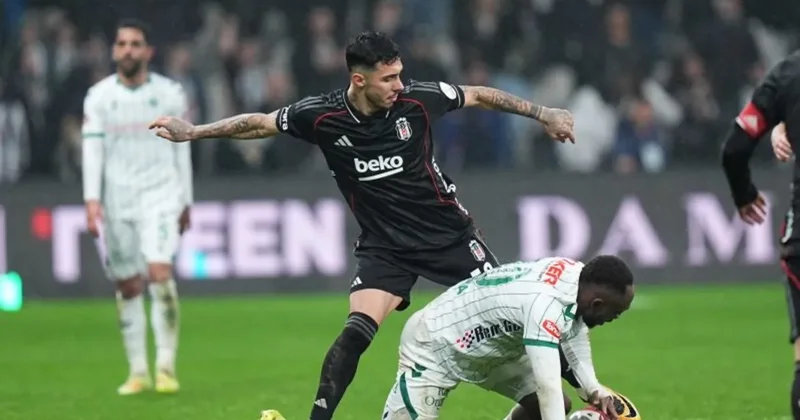 CANLI Beşiktaş Konyaspor maçı! İlk 11 ler belli oldu...