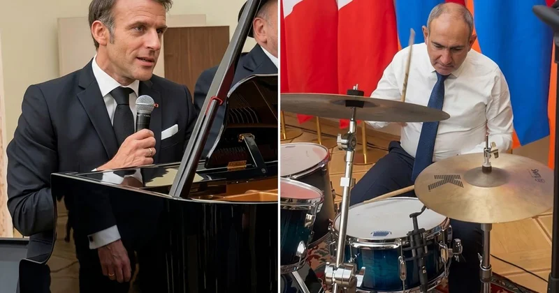 AB Zirvesi ne damga vuran an: Paşinyan çaldı, Macron söyledi