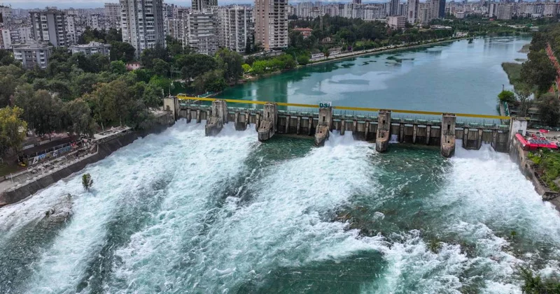 Adana da yağışlar sonrası 2 baraj yüzde 100 doldu