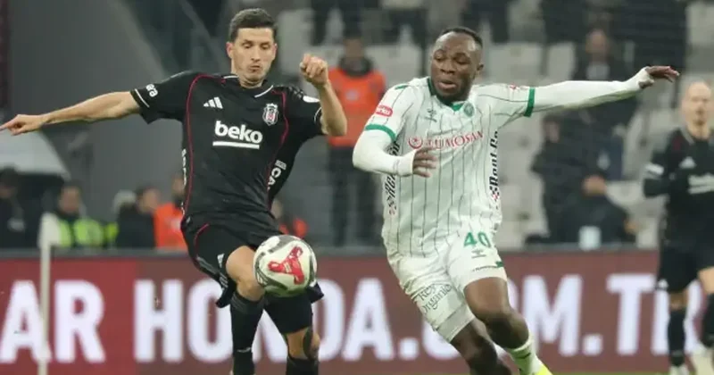 Türkiye Kupası nda ilk finalist belli oluyor! Beşiktaş Konyaspor: Muhtemel 11 ler