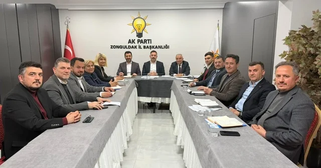 AK Parti İl Başkanlığı nda değerlendirme toplantısı gerçekleştirildi Zonguldak Haberleri