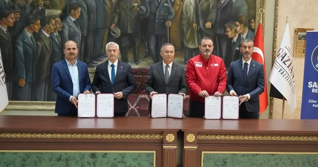 Şahinbey Belediyesi geleneksel kan bağışı protokolünü imzaladı Gaziantep Haberleri