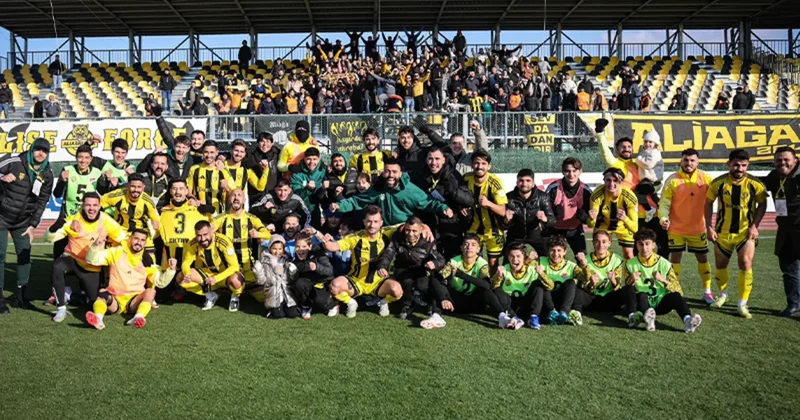 2. Lig de Aliağa FK hedefine ulaşamadı!