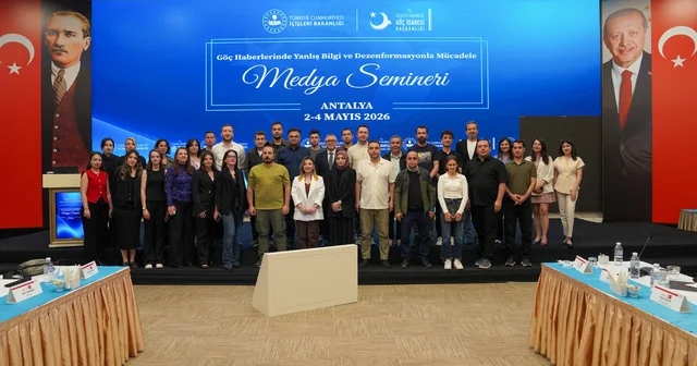 Göç İdaresi nden basın mensuplarına dezenformasyon eğitimi Antalya Haberleri