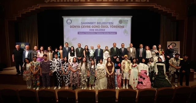 Şahinbey Belediyesi nden çevreci okullara ödül Gaziantep Haberleri