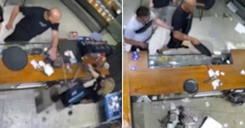 Limonata versene deyip mekanı dağıttı
