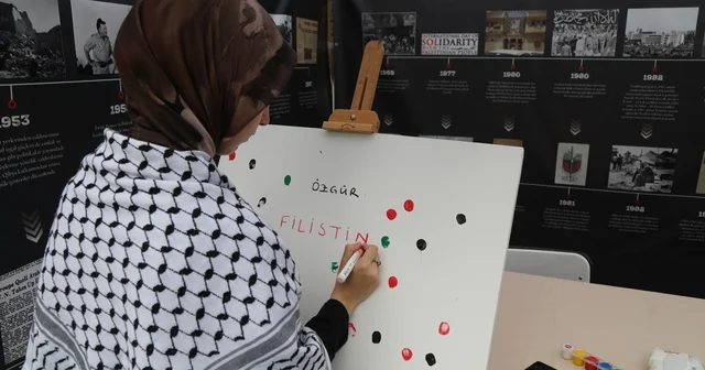 BTÜ öğrencileri Filistin için nöbette Bursa Haberleri