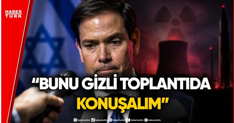 Marco Rubio İsrail in Nükleer Silahı Var Mı? Sorusuna Yanıt Veremedi!