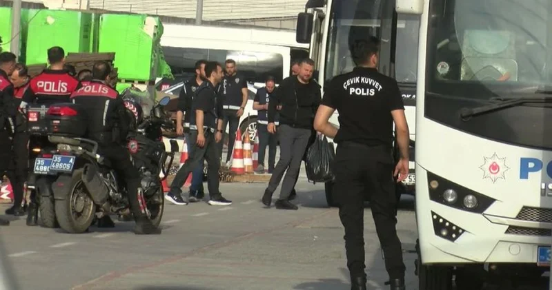 Buca Belediyesi operasyonunda gözaltına alınan 54 şüpheli adliyede