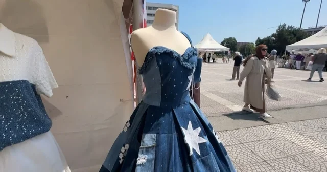 Atık kıyafetler yeniden hayat buluyor Samsun Haberleri