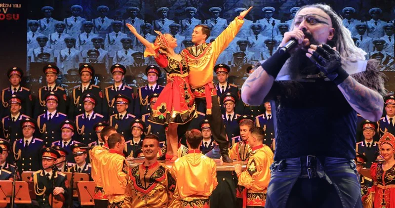 Aleksandrov Rus Kızılordu Korosu ve Hayko Cepkin den unutulmaz bir müzik şöleni