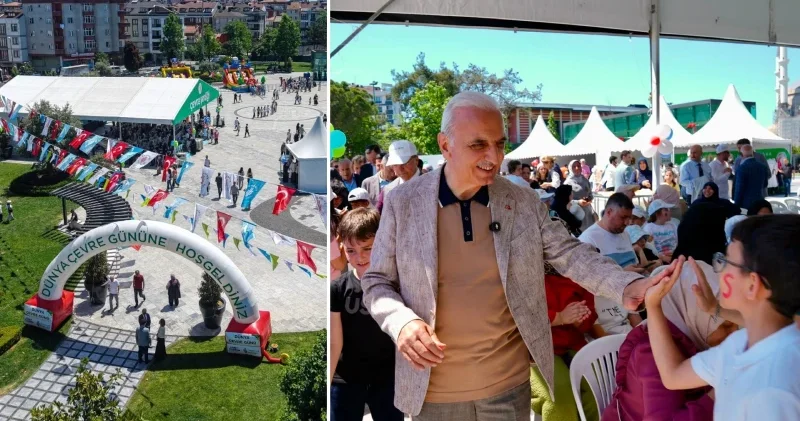 Ümraniye de çevre şenliğine yoğun ilgi İstanbul Haberleri