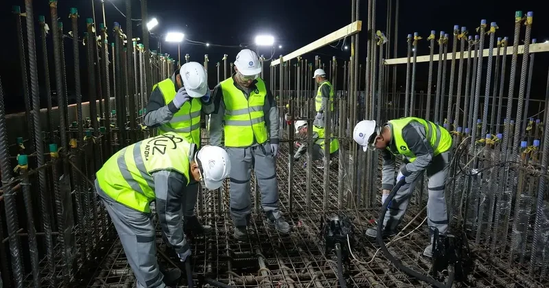 Özbekistan’ın Cizzak bölgesinde hayata geçirilen nükleer güç santralinin inşası başladı