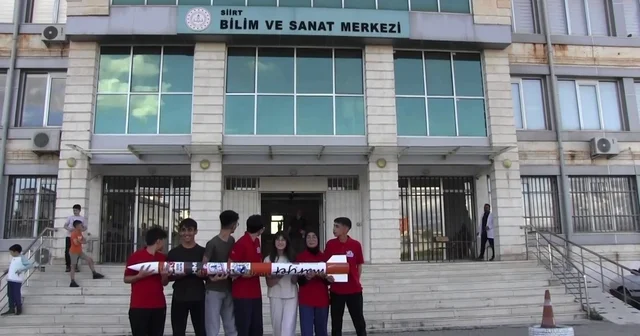 Siirt te Marifet Roket Takımı bu yıl TEKNOFEST te birincilik için yarışacak Siirt Haberleri
