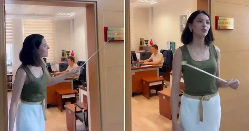 Adliyedeki videoları tepki çeken personele soruşturma Sözcü Gazetesi