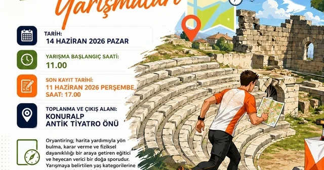 1. Konuralp Gazi oryantiring yarışması başlıyor Tarihin derinliklerinde yönünü bulmak için mücadele edecekler Düzce Haberleri