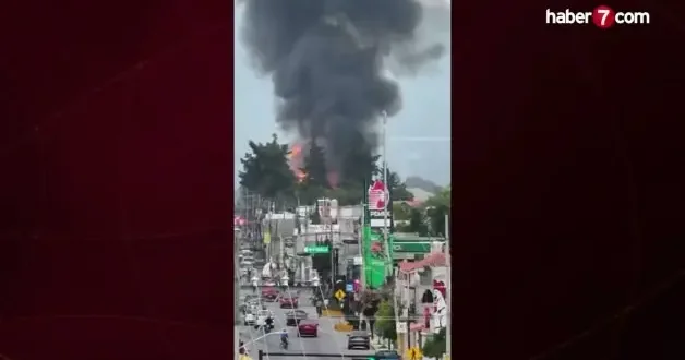 Meksika da LPG tanker deposunda patlama!
