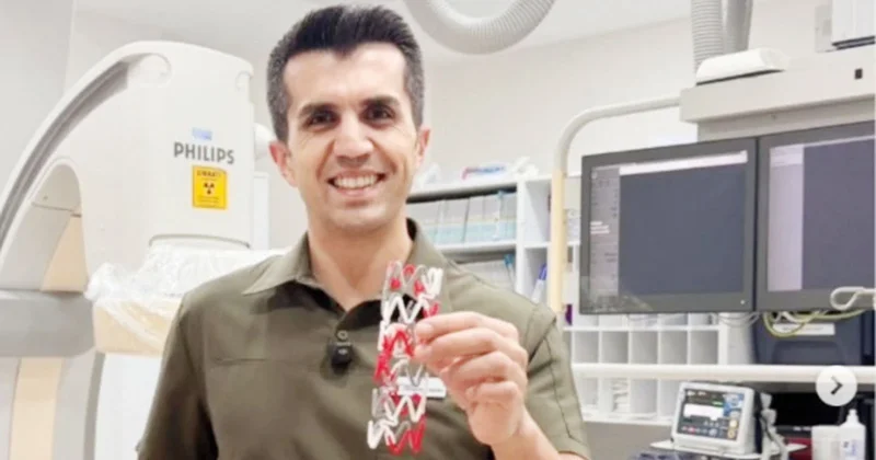 Stent yerine biyoadaptör