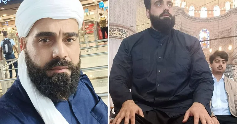 İzdivaç programıyla ünlenen damat adayı maneviyata yöneldi